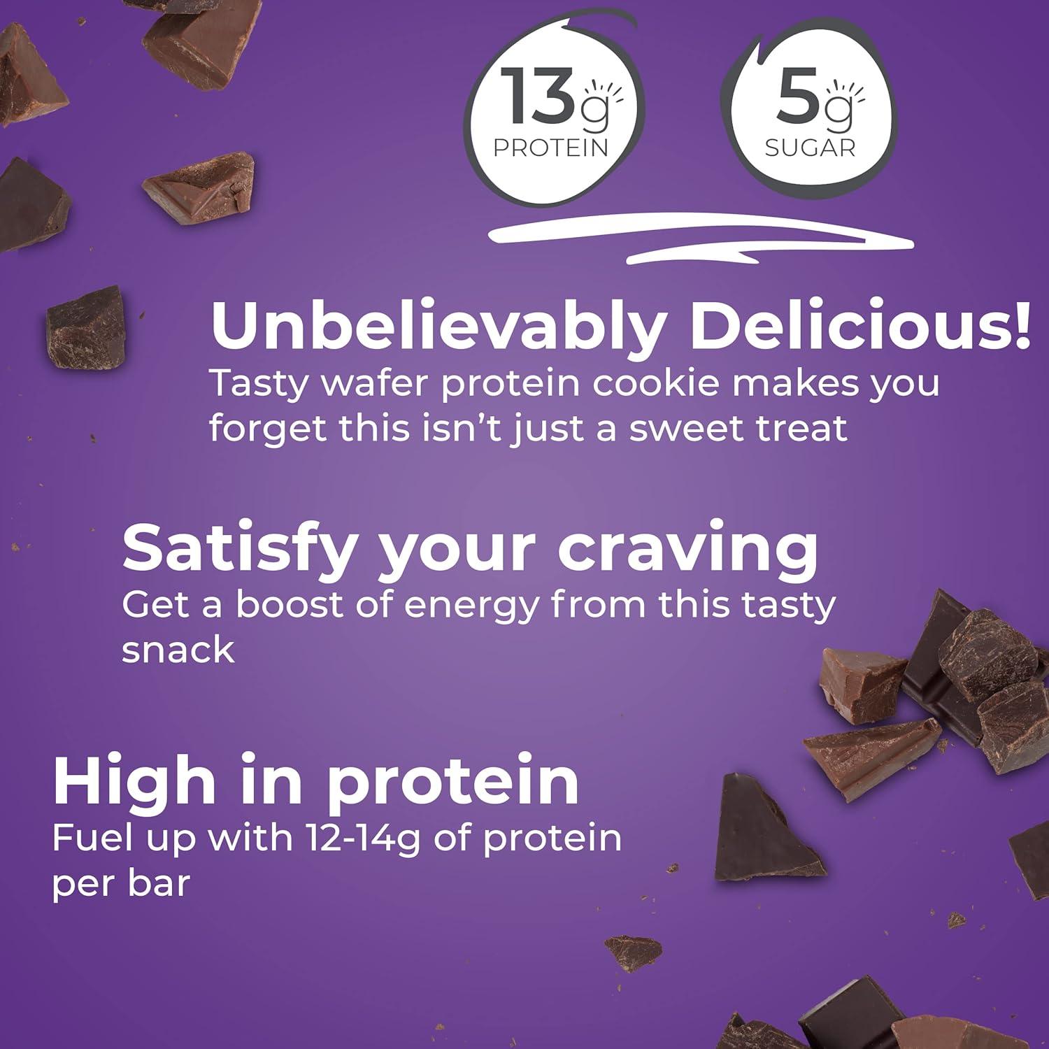 Barrita de Proteína Power Crunch Energy   Triple Chocolate