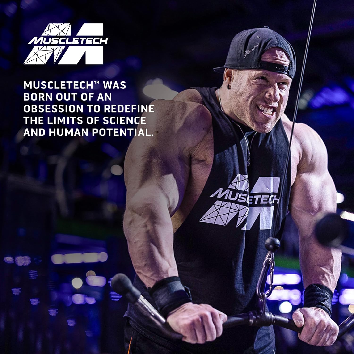 MuscleTech Nitro Tech Ripped  Chocolate Fudge Brownie 4 LB