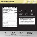 Proteína Optimum Nutrition Platinum HydroWhey Turbo Vainilla 1.75 lb 20 serv