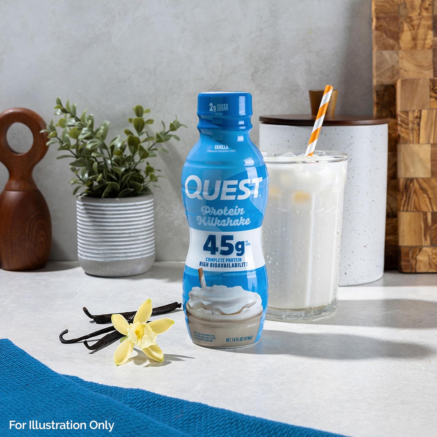 Quest Protein Milkshake 45 g Proteina   Vanilla