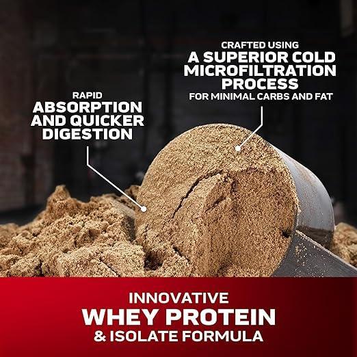 Proteina MuscleTech Nitro Tech 100% Whey Gold 5lb Double Rich Chocolate
