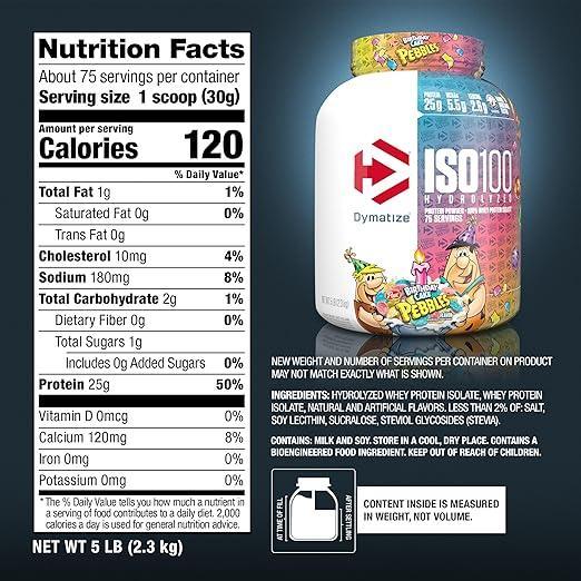Dymatize ISO 100   5 lb Bday Cake