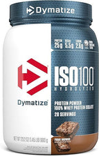 Dymatize ISO 100   20 serv   Fudge Brownie