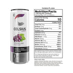 BEBIDA CELSIUS LIVE FIT SPARKLING Grape Rush 355ML