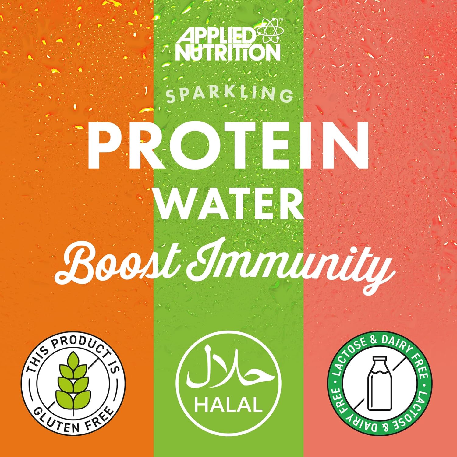 Agua de Proteina Applied Nutrition Sparkling - Apple Burst
