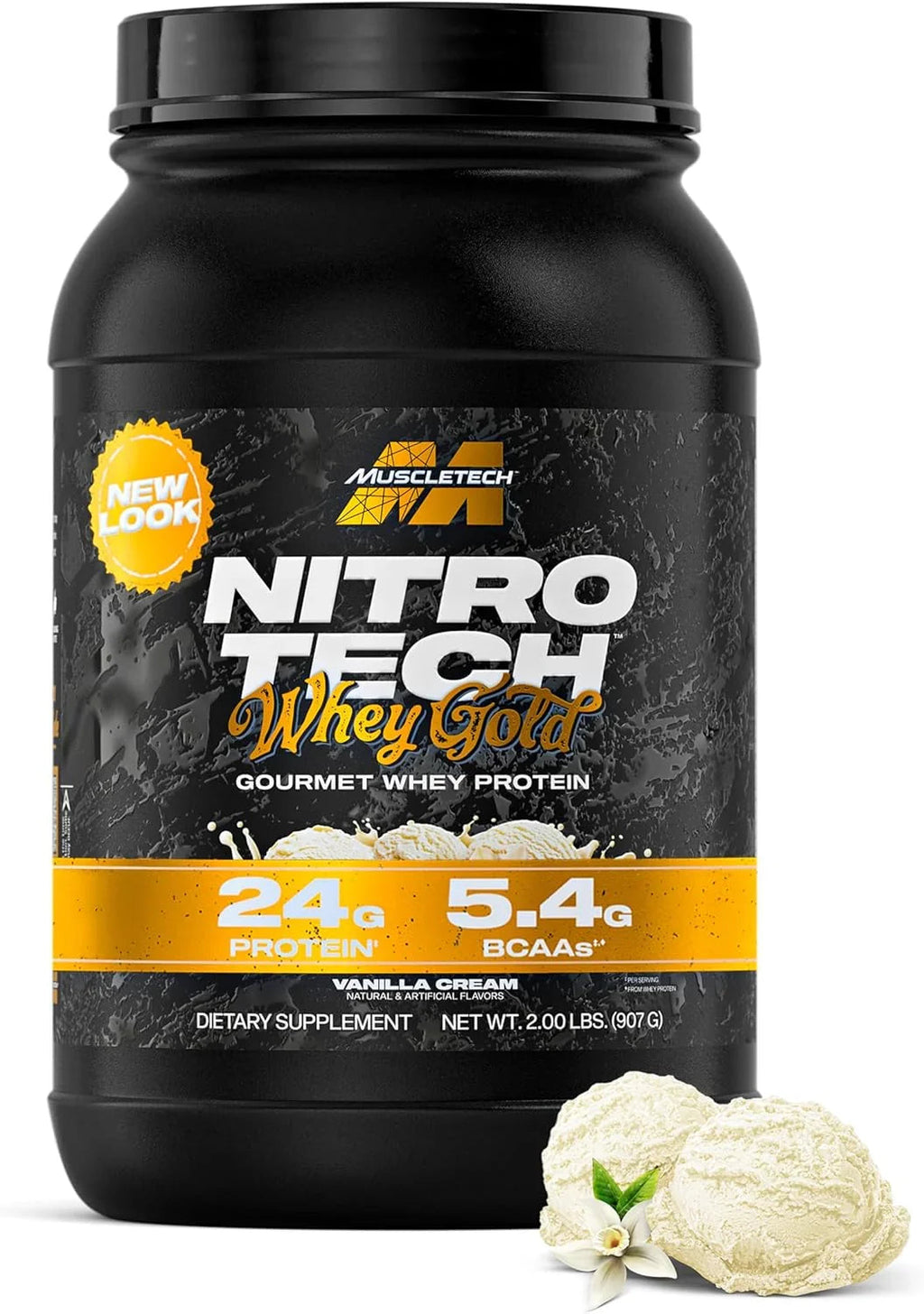 Proteina MuscleTech Nitro Tech 100% Whey Gold