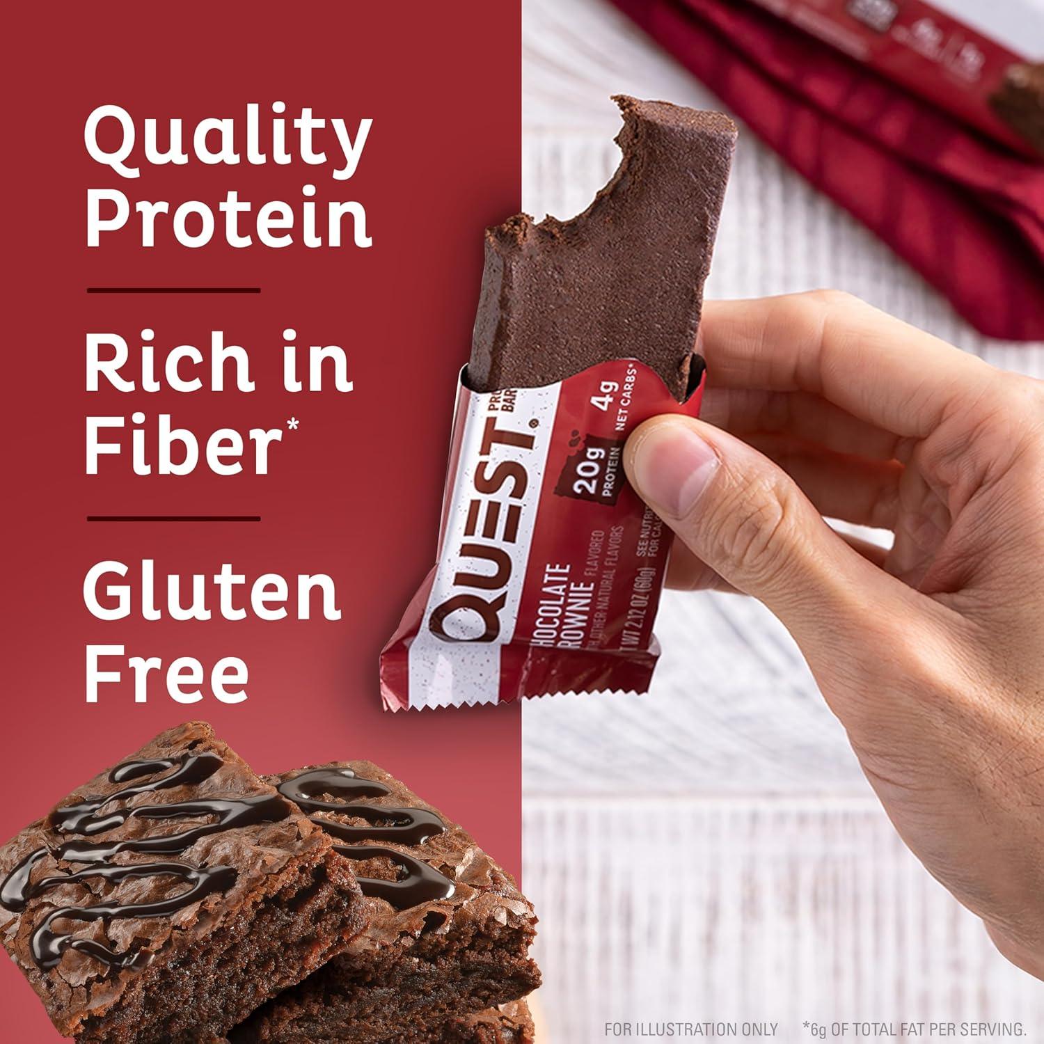 Barrita Quest Chocolate Brownie 60g