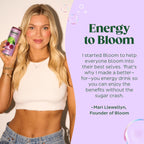 Bloom Nutrition Bebida energética con Gas - Raspberry Lemon