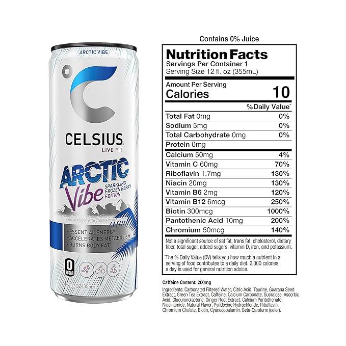 BEBIDA CELSIUS LIVE FIT SPARKLING ARTIC 355ML