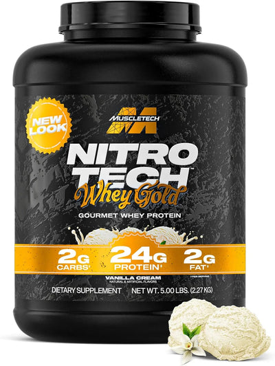 Proteina MuscleTech Nitro Tech 100% Whey Gold