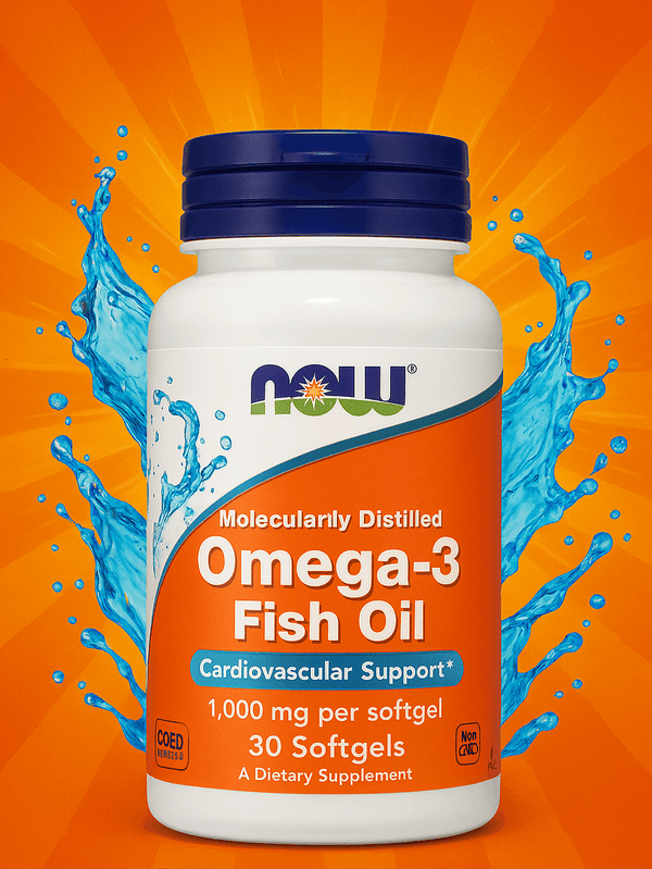 NOW OMEGA-3 1000 MG 30 SOFTGELS