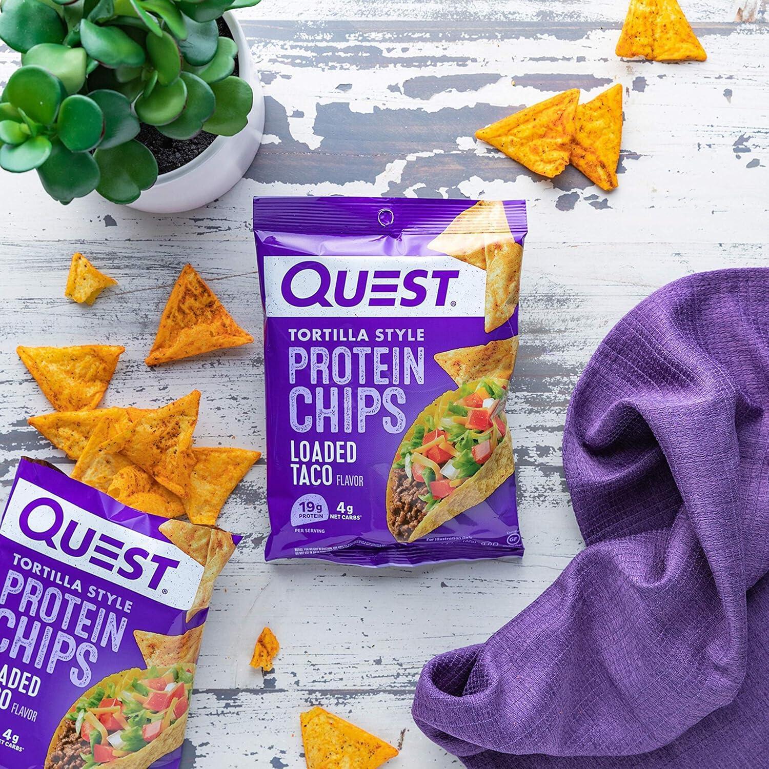 Quest Chips Proteicas   Loaded Taco