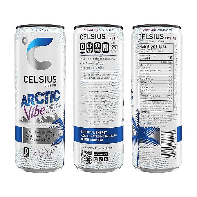 BEBIDA CELSIUS LIVE FIT SPARKLING ARTIC 355ML