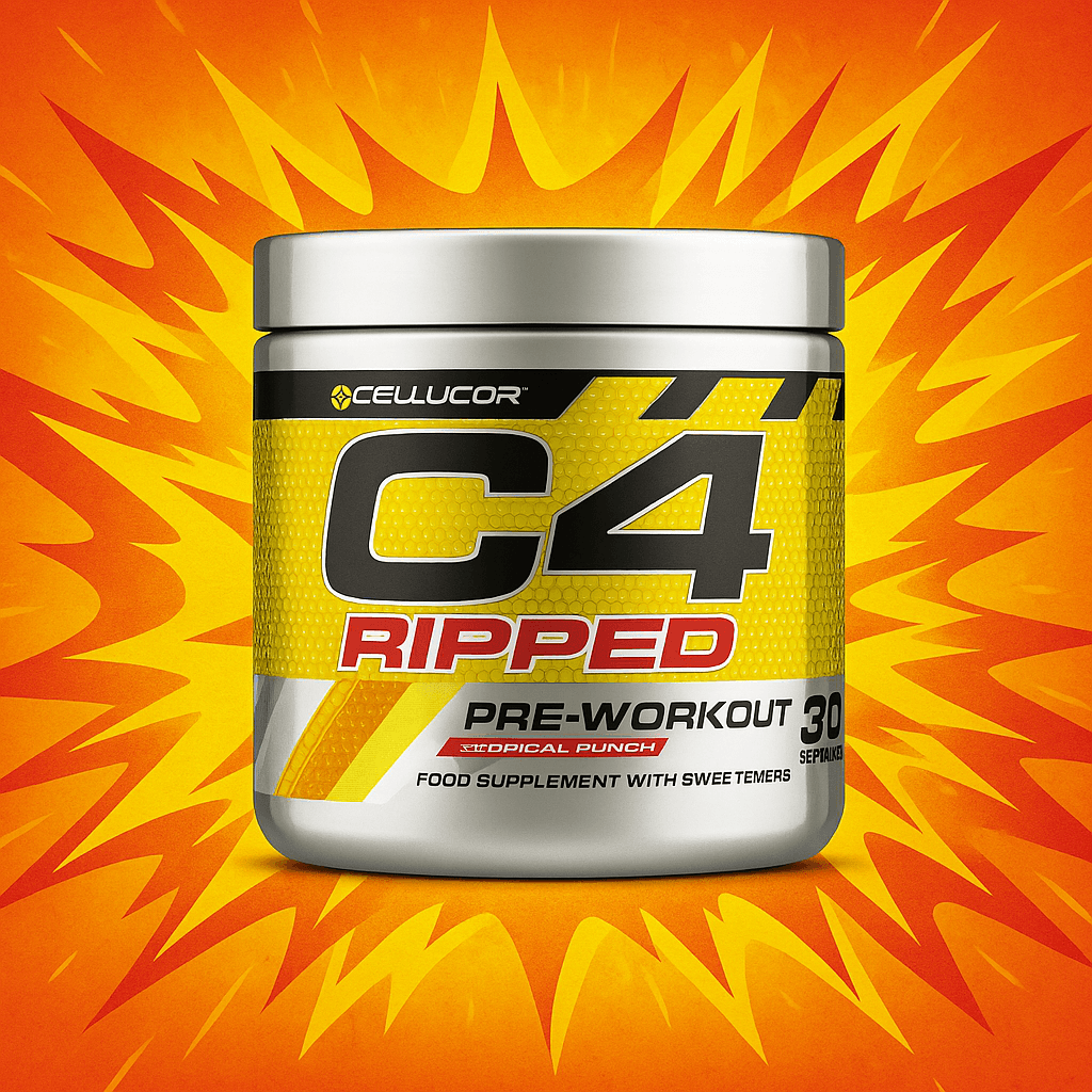 Pre Workout C4 Ripped   Tropical Punch   30 servicios