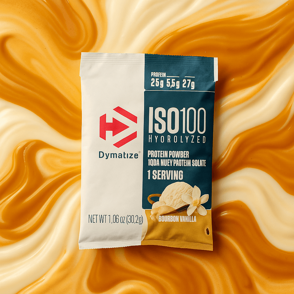 Proteína Dymatize ISO100 Gourmet Vainilla Sobre individual