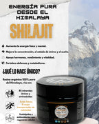 Healthy Life Himalayan Shilajit — Resina Pura 30 g (600 mg por servicio)