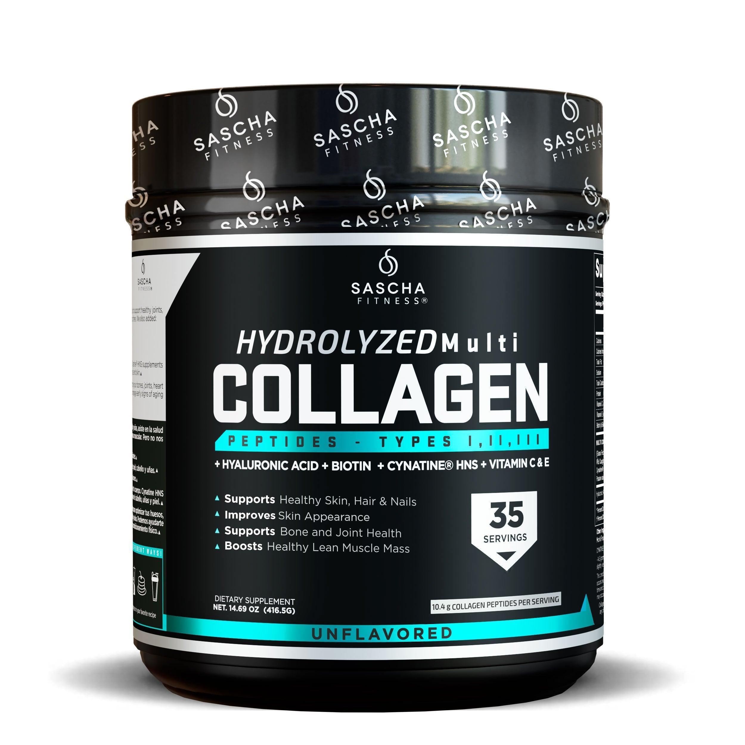 Sascha Fitness Hydrolyzed Multi COLLAGEN UNFLAVORED 416,5 g