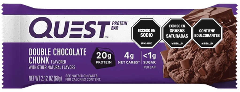 Barrita Quest Double Chocolate Chunk 60g