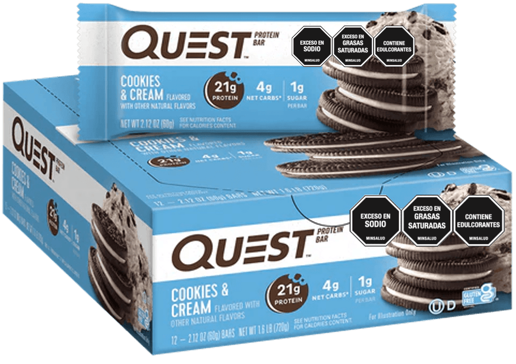 Barrita Quest Cookies and Cream 60g