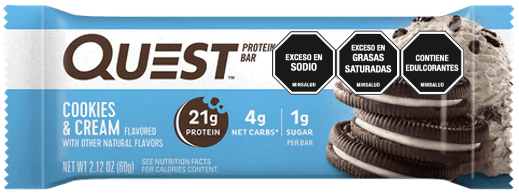 Barrita Quest Cookies and Cream 60g
