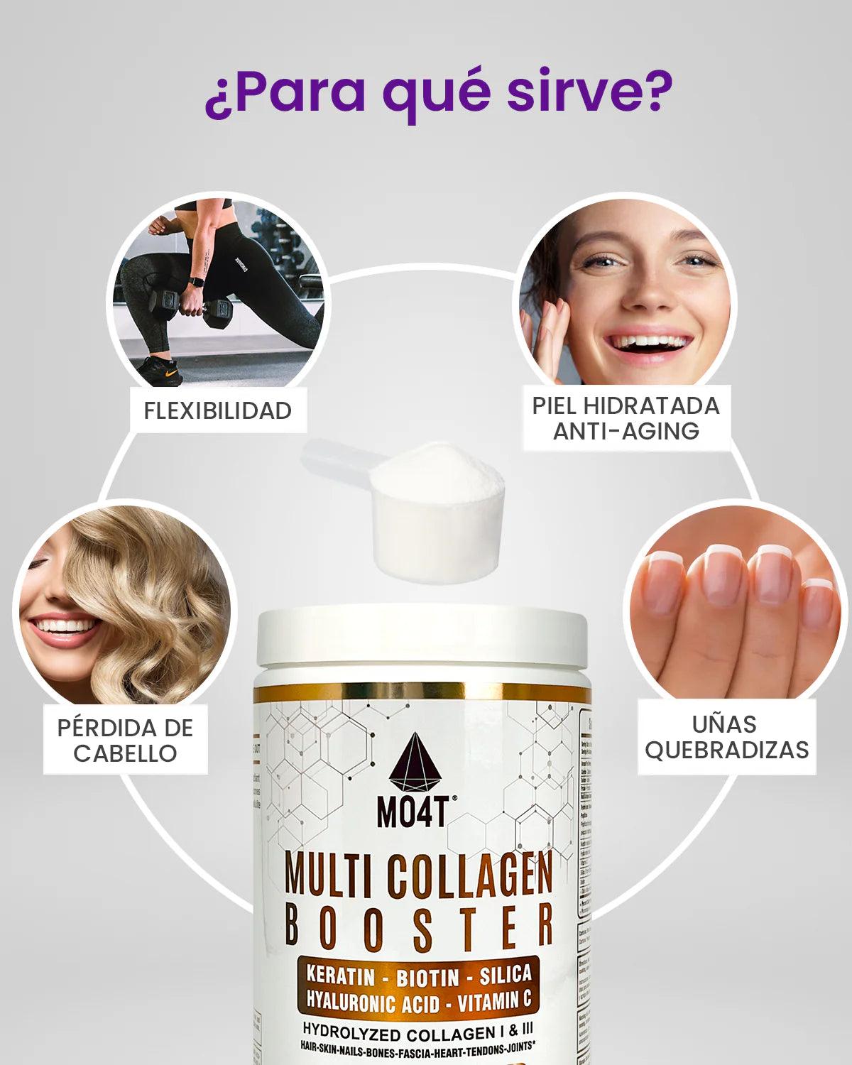 MULTI COLÁGENO MO4T BOOSTER   Formato envase, 350 gr