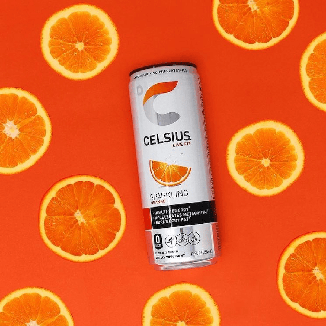 BEBIDA CELSIUS LIVE FIT SPARKLING ORANGE 355ML