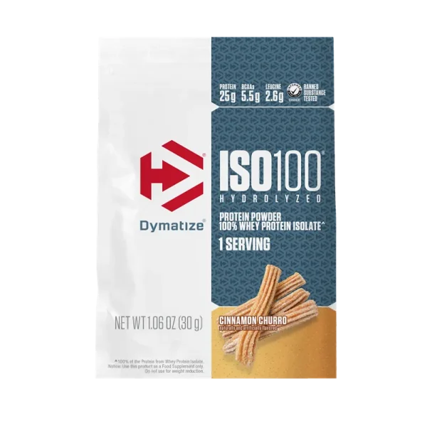 Proteína Dymatize ISO100 Cinnamon Churro Sobre individual