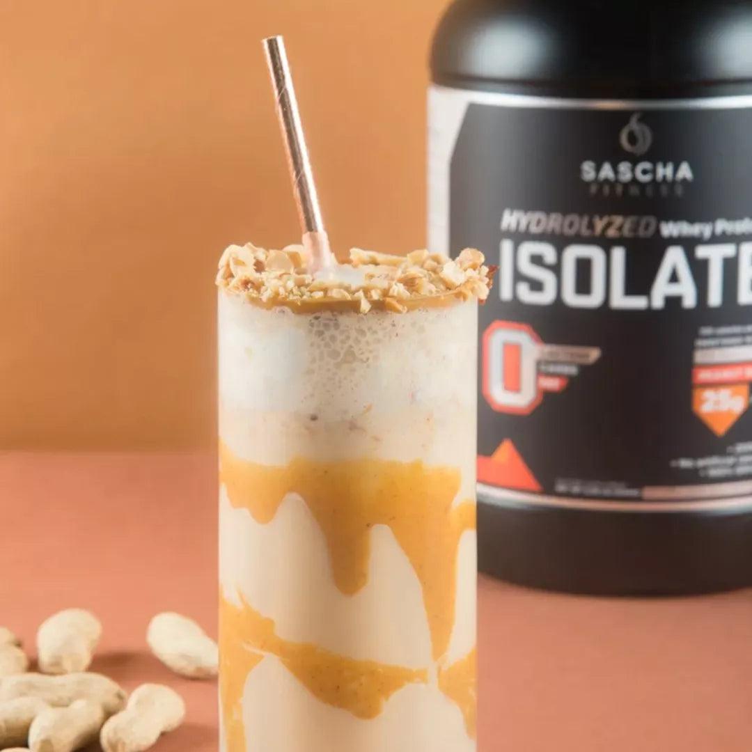 Proteína Sascha Fitness Hydrolyzed Whey Protein Isolate PEANUT BUTTER 2.30 lb