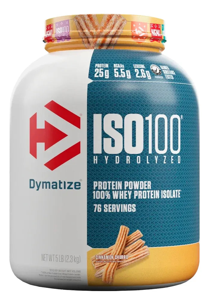 Dymatize ISO 100   5 lb   Cinnamon Churro