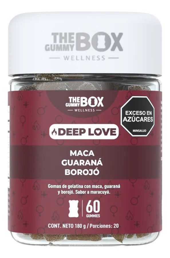 The Gummy Box Deep Love - Maca, Guaraná y Borojó