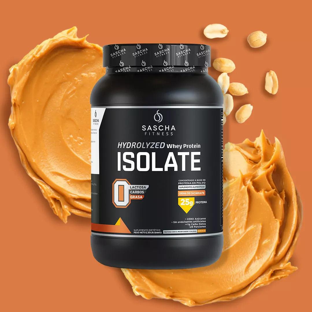 Proteína Sascha Fitness Hydrolyzed Whey Protein Isolate PEANUT BUTTER 2.30 lb
