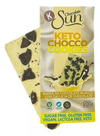 Keto Chocolate Cookies Chocolate Blanco SUN 100 g