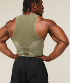 Gymshark Devant Seamless Tank – Canvas Green