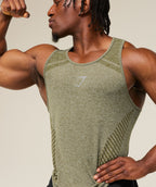 Gymshark Devant Seamless Tank – Canvas Green