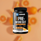 Zumub Pre Workout entrenamiento 300 g   Naranja