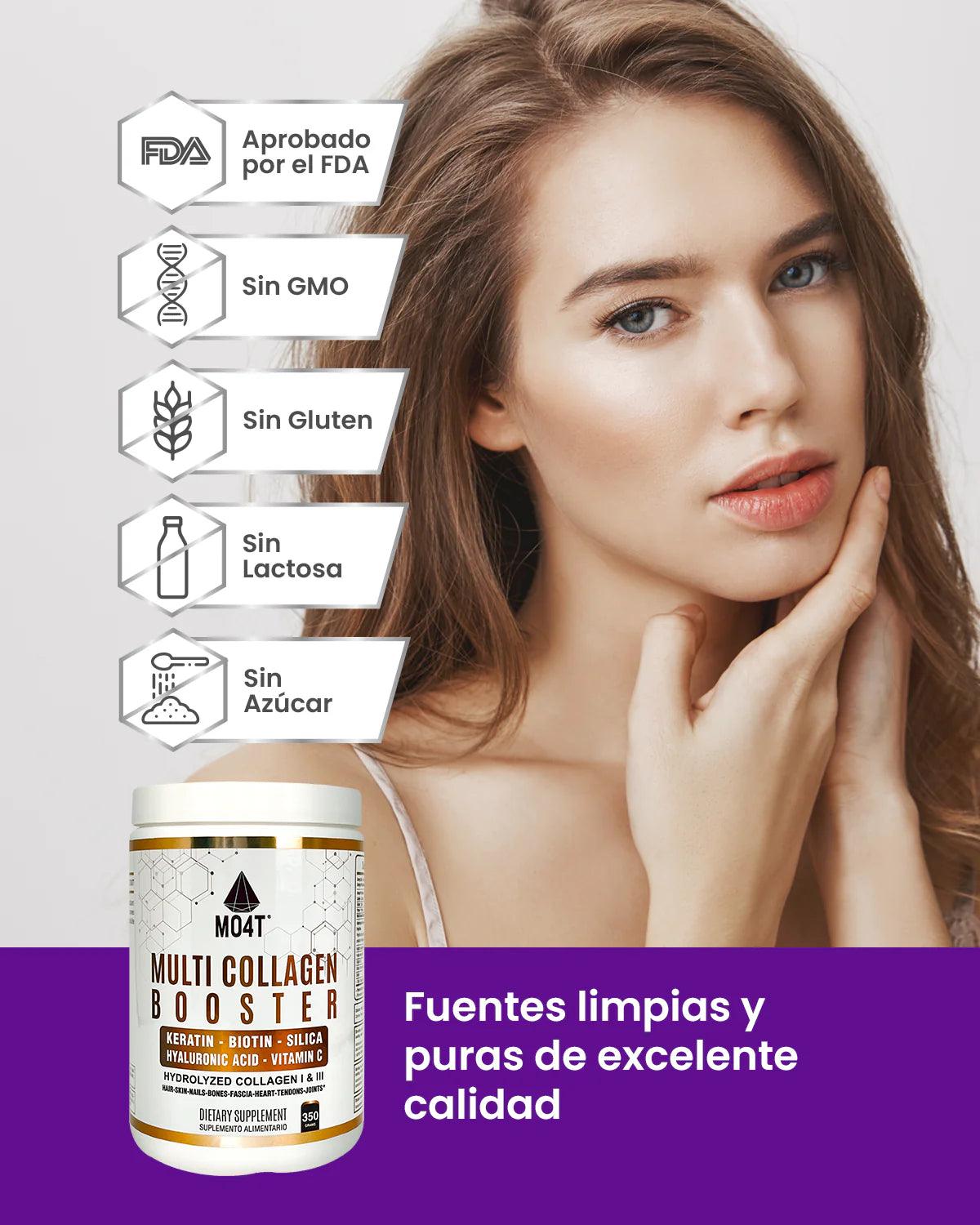 MULTI COLÁGENO MO4T BOOSTER   Formato envase, 350 gr