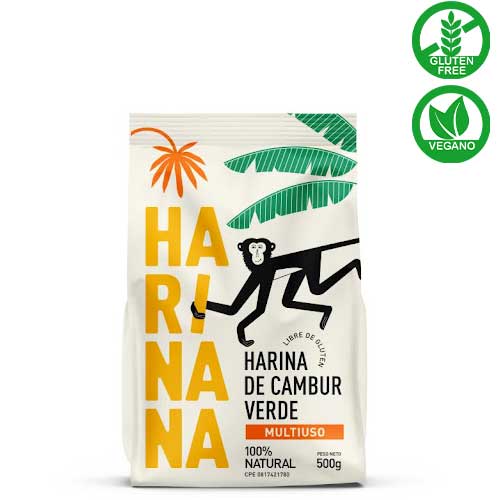 HARINANA  Harina de Cambur Verde - Sin Gluten