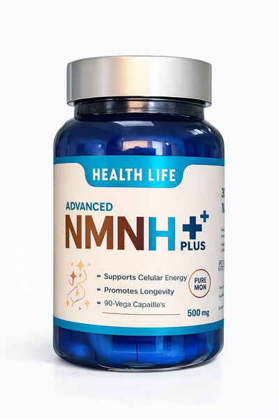 Health Life Advanced NMNH+ Plus 500 mg — 90 Cápsulas Vegetales