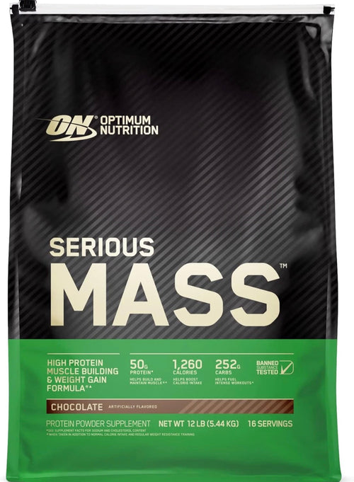 Optimum Nutrition Serious Mass 12 Lb — imagen 3