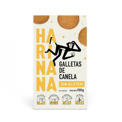 HARINANA Galletas de Canela - Sin Gluten