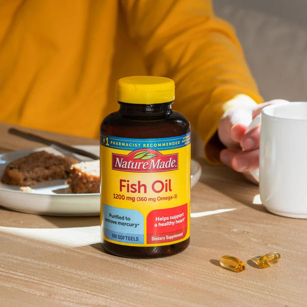 Fish OIL Nature Made Softgels 300 cp x 1200 mg