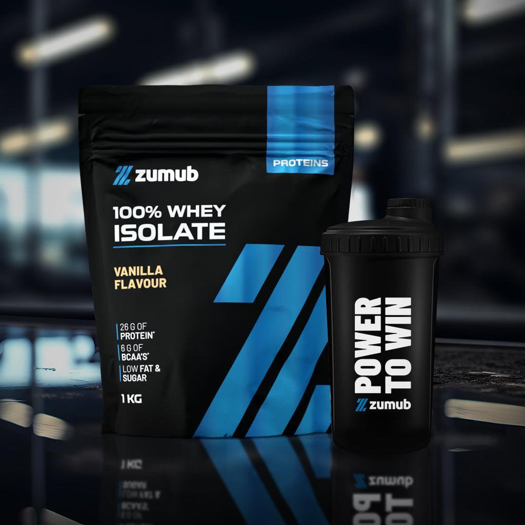 Zumub Proteína 100% Whey Aislada 1 Kg   Vainilla