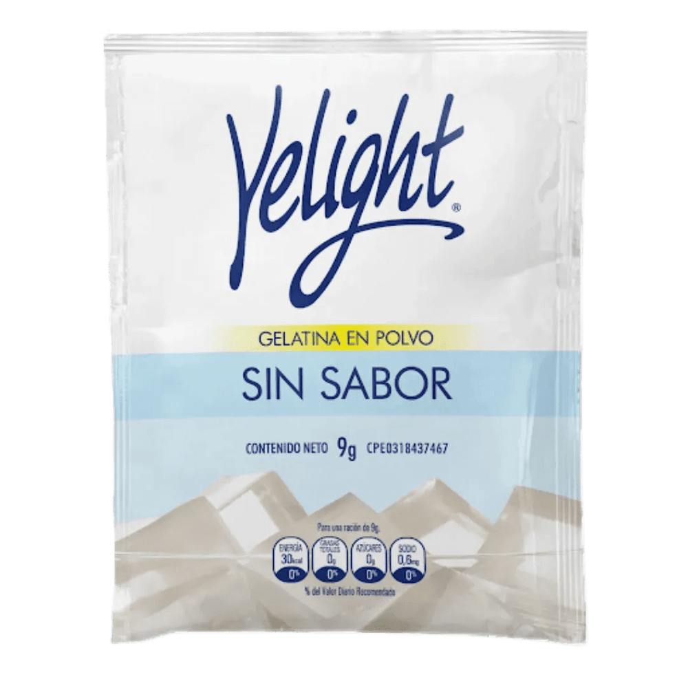 Gelatina Yelight sin sabor 12 g