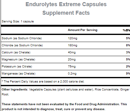 Hammer Endurolytes Extreme 120 Caps