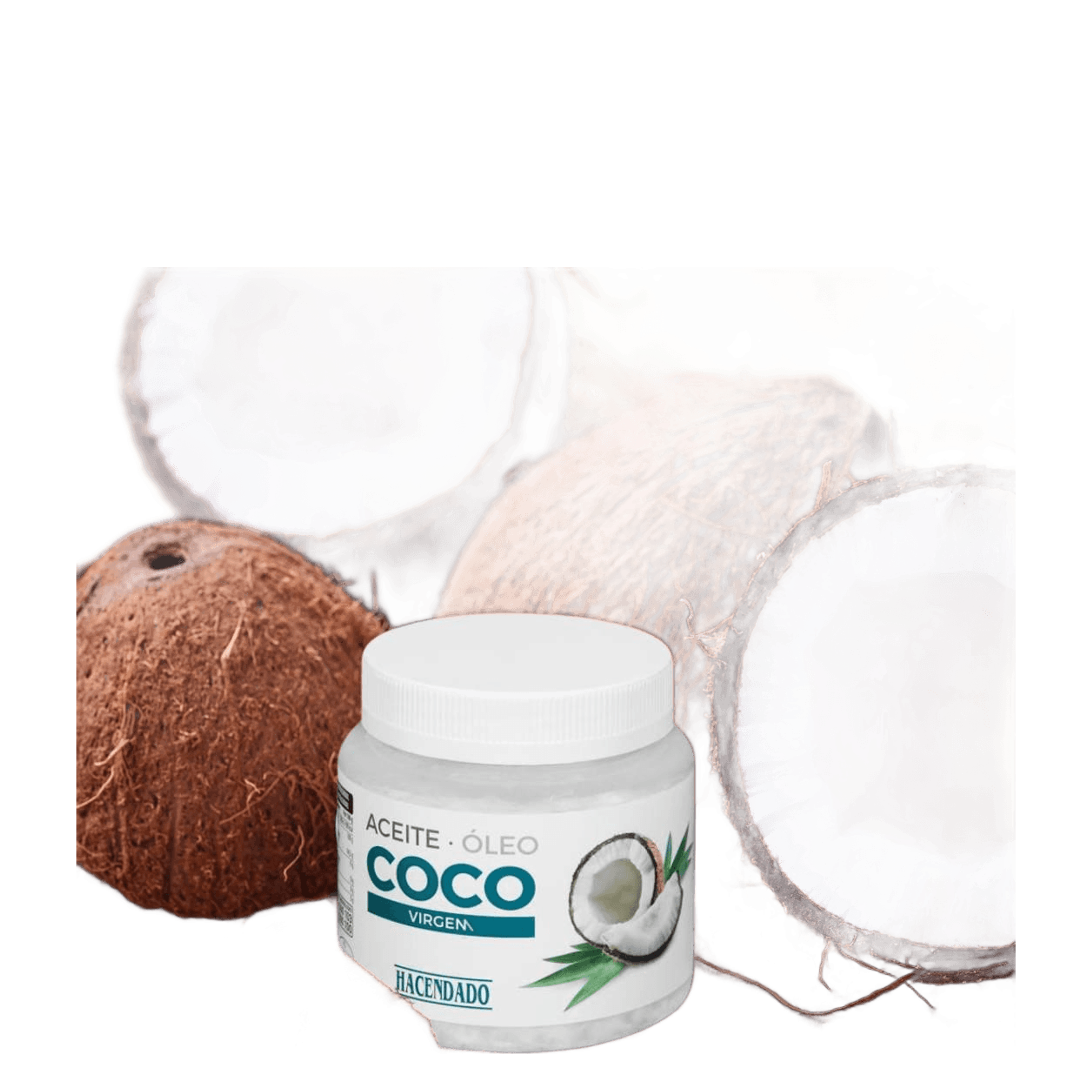 Aceite de Coco Virgen Hacendado 450 ml
