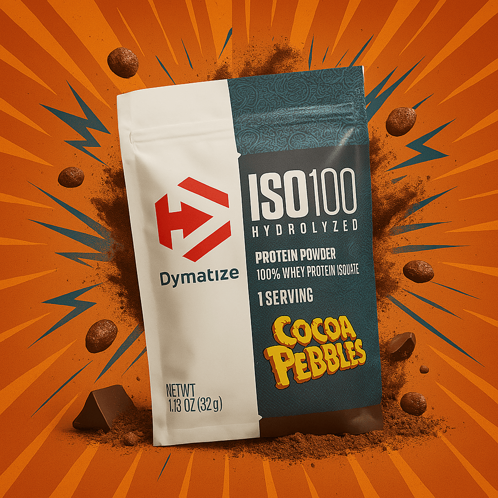 Proteína Dymatize ISO100 Cocoa Pebbles Sobre individual