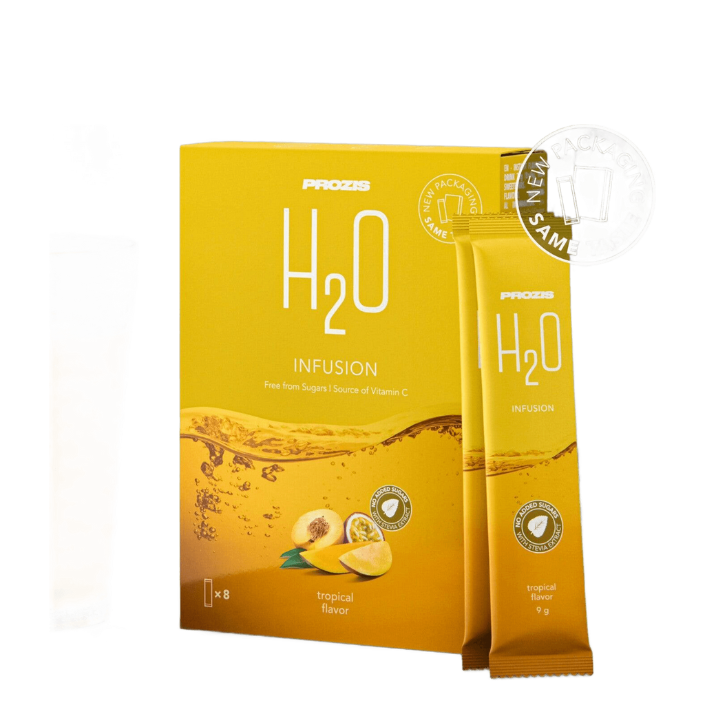 Quemador Prozis 8 x H2O Infusion 9 g   Tropical