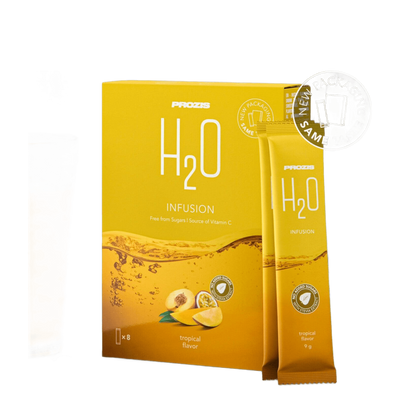 Quemador Prozis 8 x H2O Infusion 9 g   Tropical