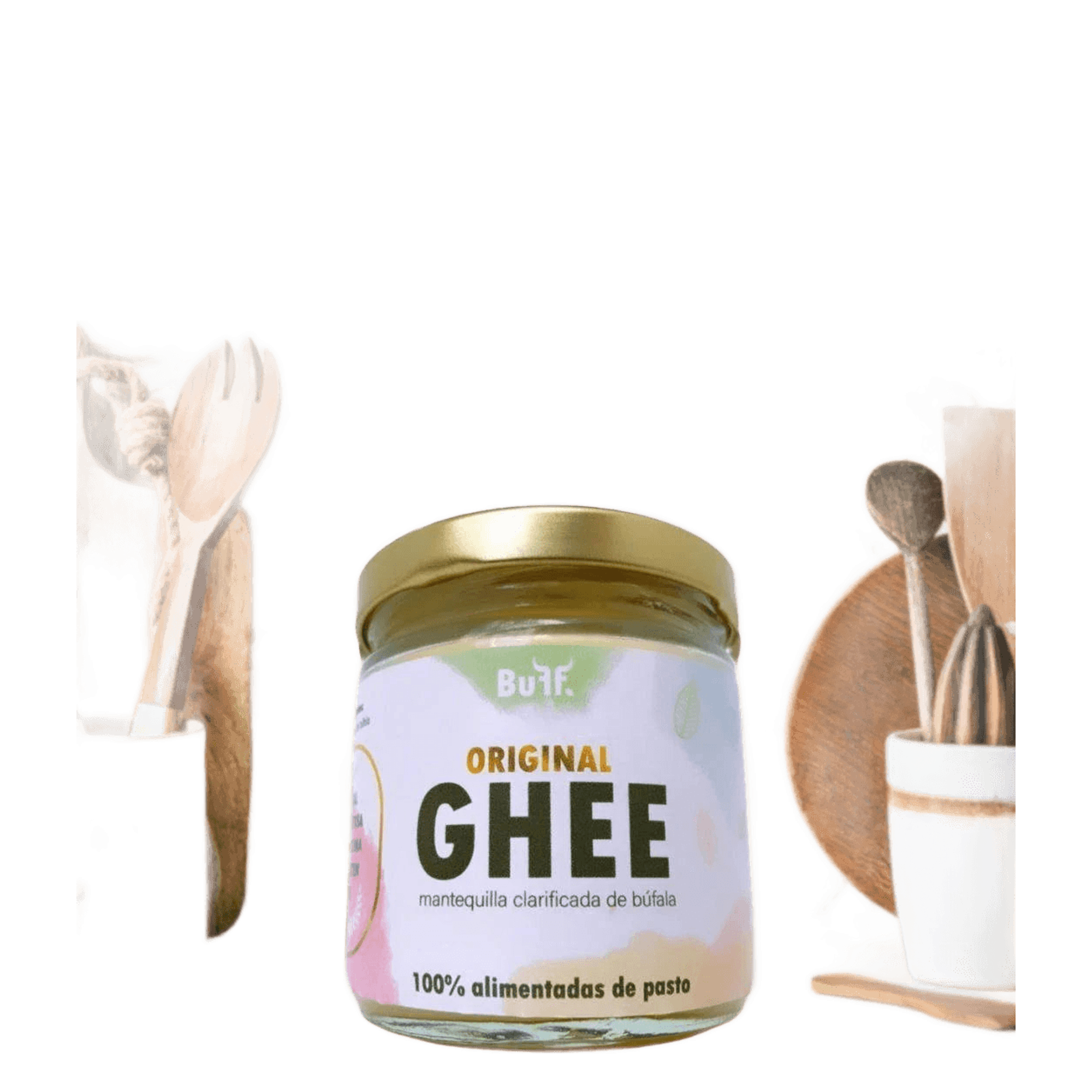 BUFF Mantequilla GHEE Clarificada de Bufala   Original 170 g