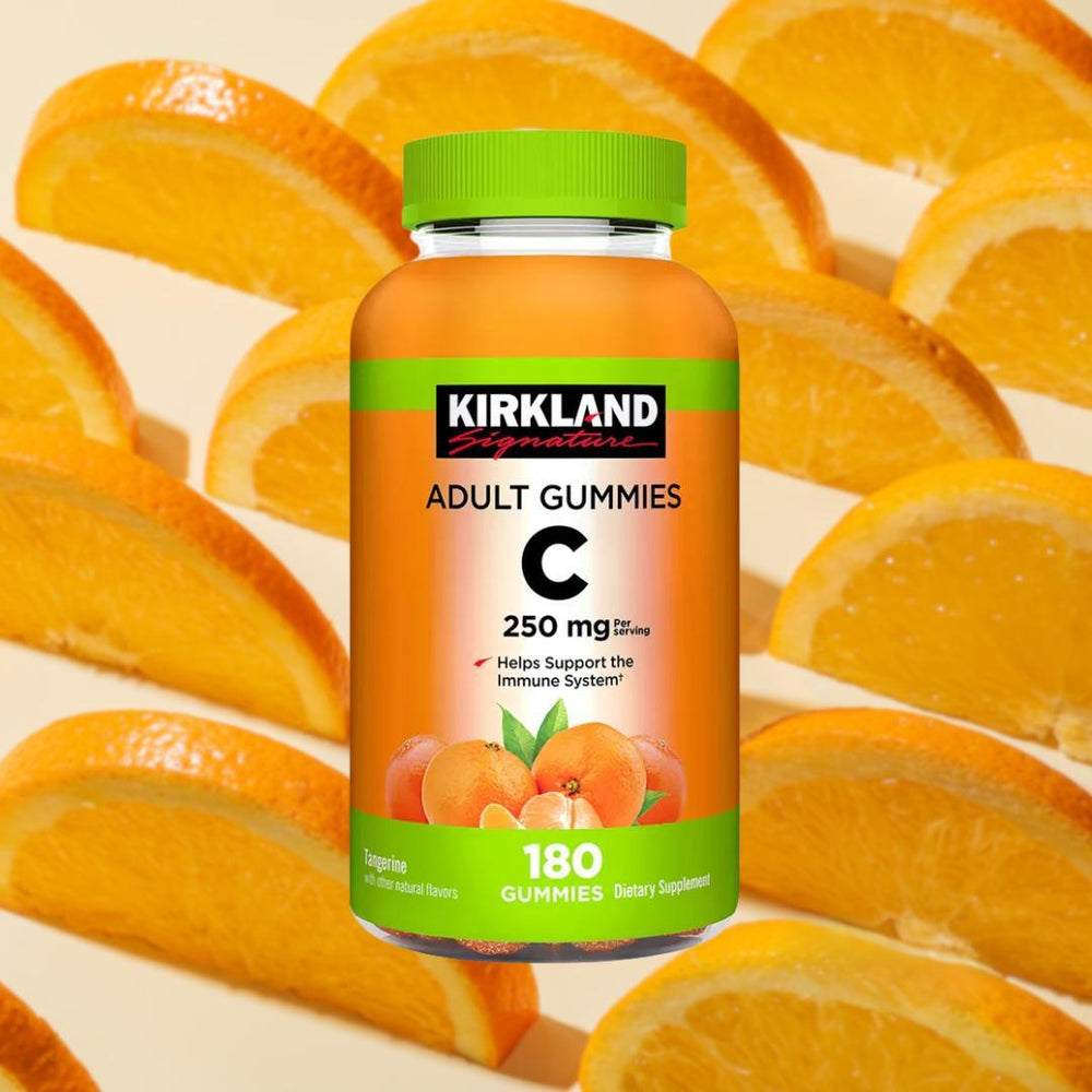 VITAMINA C GOMITAS KIRKLAND ADULTO 250 MG / 180 GUMMIES